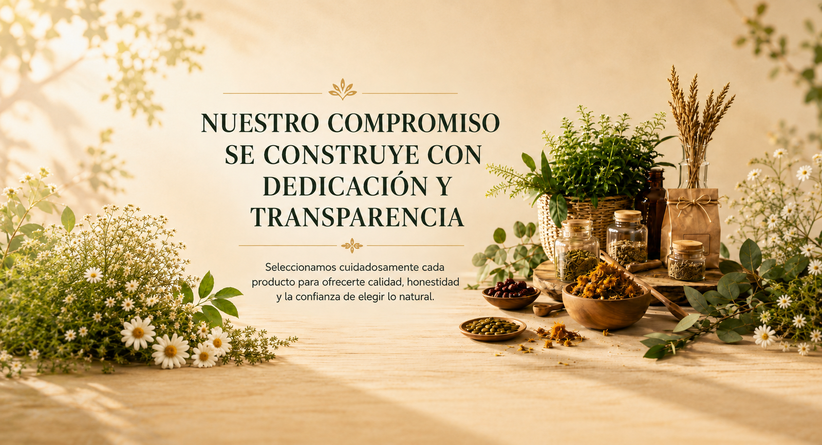 Nuestro compromiso se construye con dedicación y transparencia