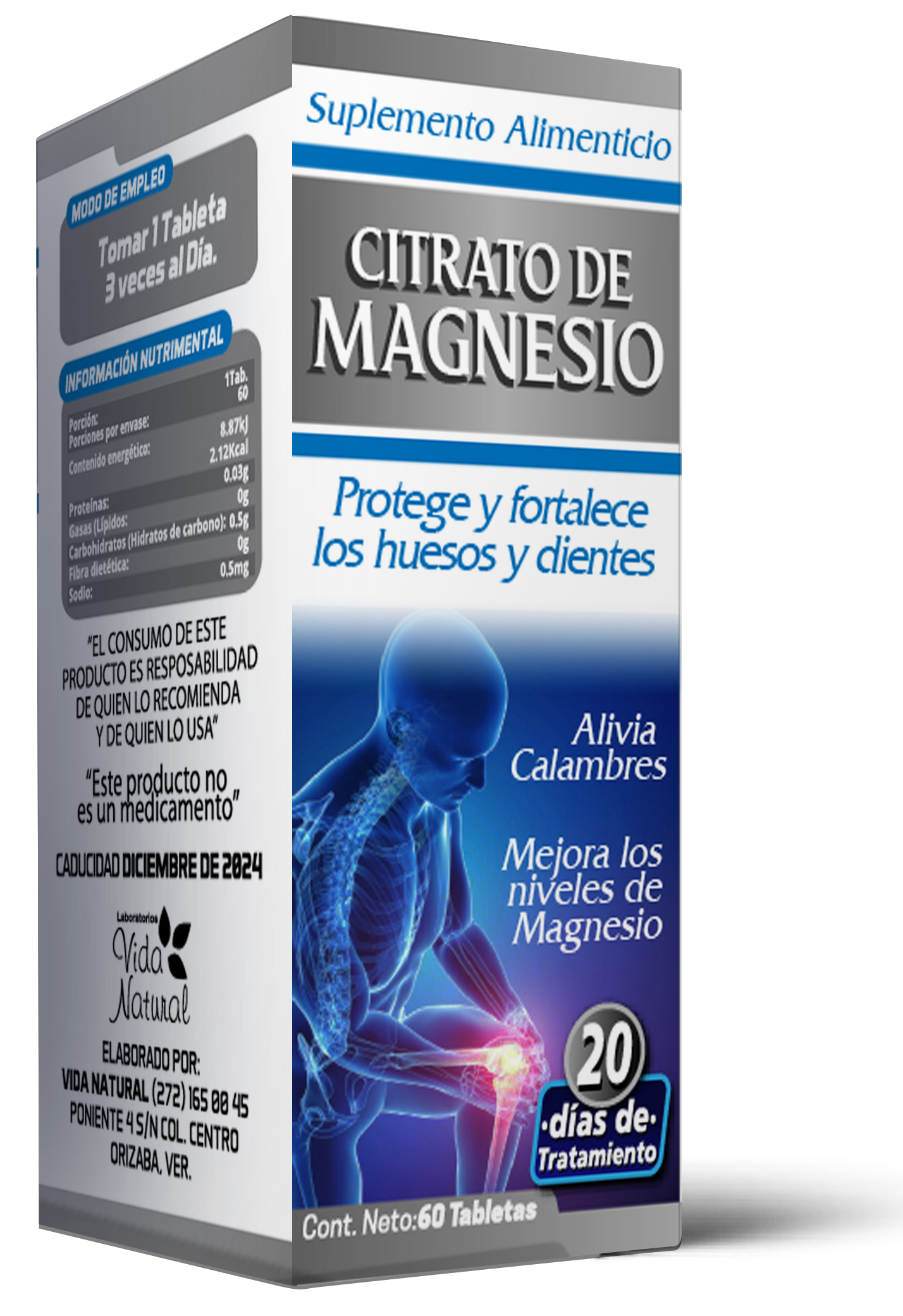 CITRATO DE MAGNESIO